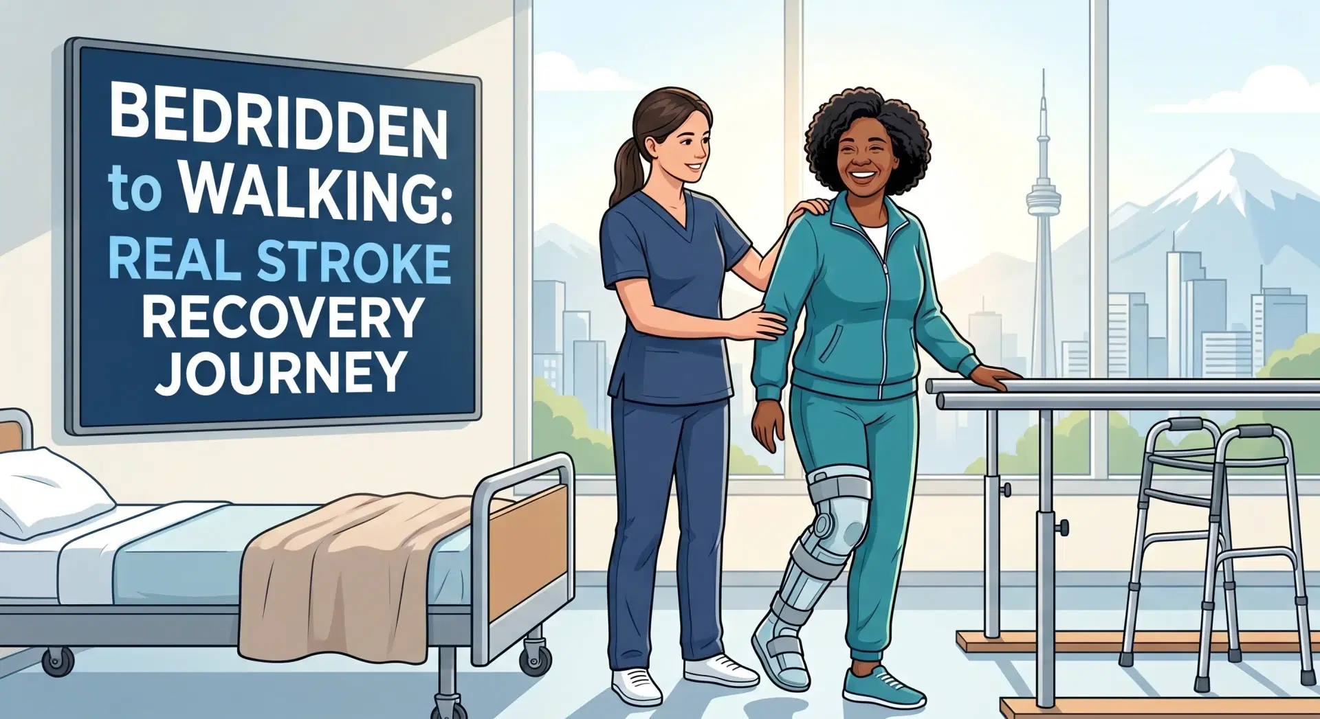 Bedridden to Walking: Real Stroke Recovery Journey