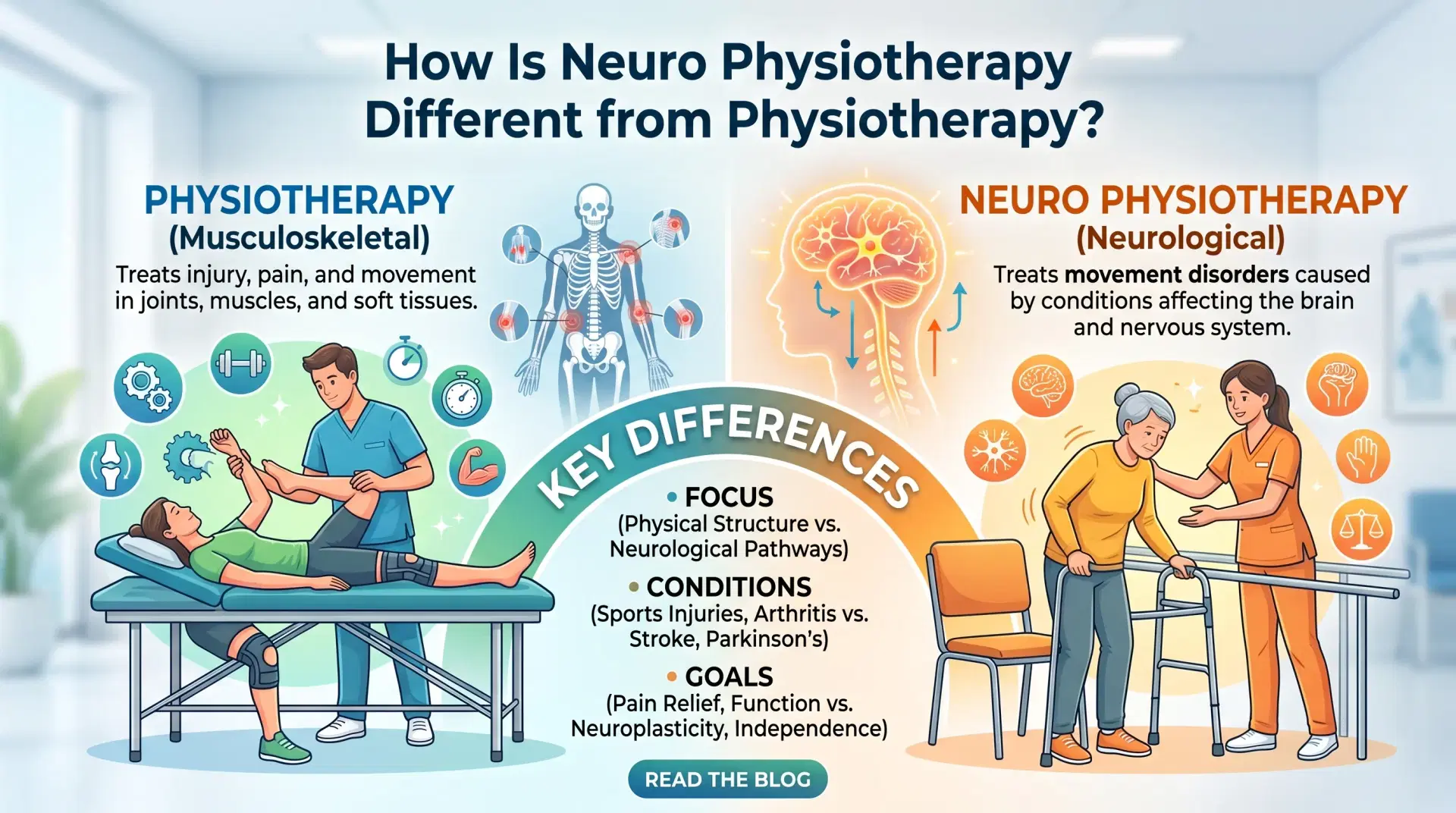 How Is Neuro Physiotherapy Different from Physiotherapy